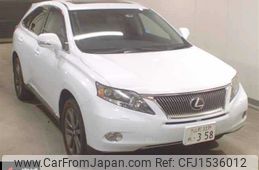 lexus rx 2011 CFJ1536012