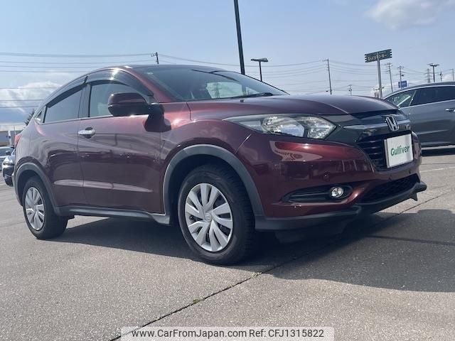 honda vezel 2014 -HONDA--VEZEL DBA-RU2--RU2-1001536---HONDA--VEZEL DBA-RU2--RU2-1001536- image 1
