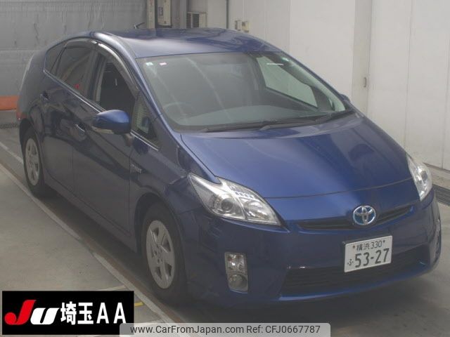 toyota prius 2011 -TOYOTA 【横浜 330ﾌ5327】--Prius ZVW30-0308806---TOYOTA 【横浜 330ﾌ5327】--Prius ZVW30-0308806- image 1