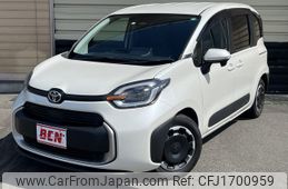 toyota sienta 2022 CFJ1700959