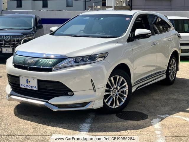 toyota harrier 2017 quick_quick_DBA-ZSU60W_ZSU60-0122436 image 1