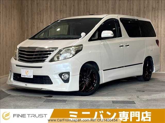toyota alphard 2012 -TOYOTA--Alphard DBA-ANH20W--ANH20-8213765---TOYOTA--Alphard DBA-ANH20W--ANH20-8213765- image 1