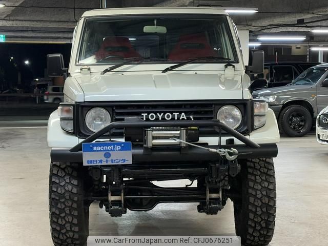 toyota landcruiser-70 1993 quick_quick_HZJ73V_HZJ73-0005195 image 2