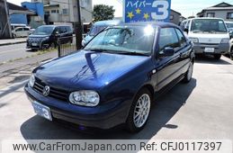 volkswagen golf-convertible 2001 GOO_JP_700054078630240818002