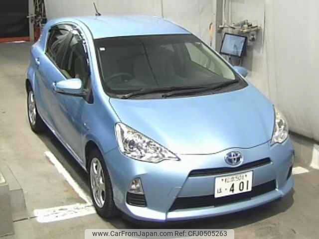 toyota aqua 2014 -TOYOTA 【松本 501ﾎ401】--AQUA NHP10--2374084---TOYOTA 【松本 501ﾎ401】--AQUA NHP10--2374084- image 1