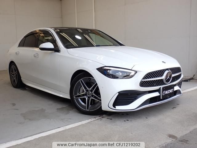 mercedes-benz c-class 2022 quick_quick_3CA-206004C_W1K2060042R037227 image 1