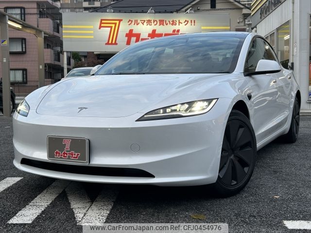 tesla-motors model-3 2023 -TESLA--ﾃｽﾗﾓﾃﾞﾙ3 ZAA-3L13T--LRW3F7FS2RC016***---TESLA--ﾃｽﾗﾓﾃﾞﾙ3 ZAA-3L13T--LRW3F7FS2RC016***- image 1