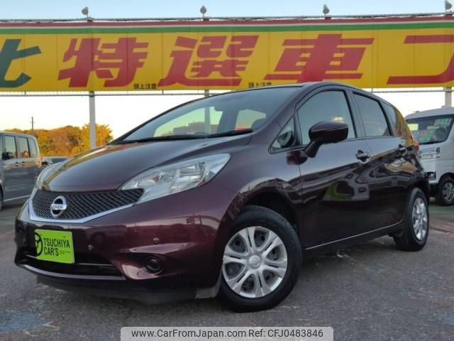 nissan note 2016 -NISSAN--Note DBA-E12--E12-458347---NISSAN--Note DBA-E12--E12-458347- image 1