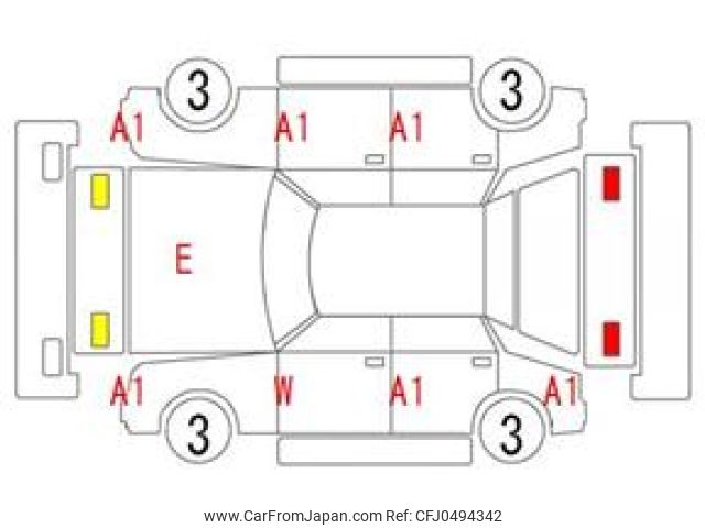 toyota prius-α 2015 -TOYOTA--Prius α DAA-ZVW40W--ZVW40-3104677---TOYOTA--Prius α DAA-ZVW40W--ZVW40-3104677- image 2