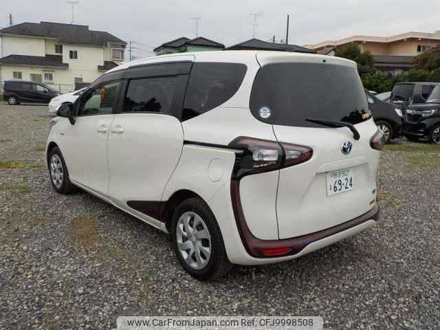 toyota sienta 2018 -TOYOTA 【野田 501ｱ1234】--Sienta DAA-NHP170G--NHP170-7122833---TOYOTA 【野田 501ｱ1234】--Sienta DAA-NHP170G--NHP170-7122833- image 2