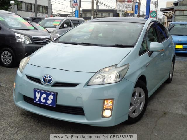 toyota prius 2011 -TOYOTA--Prius ZVW30--5281289---TOYOTA--Prius ZVW30--5281289- image 1