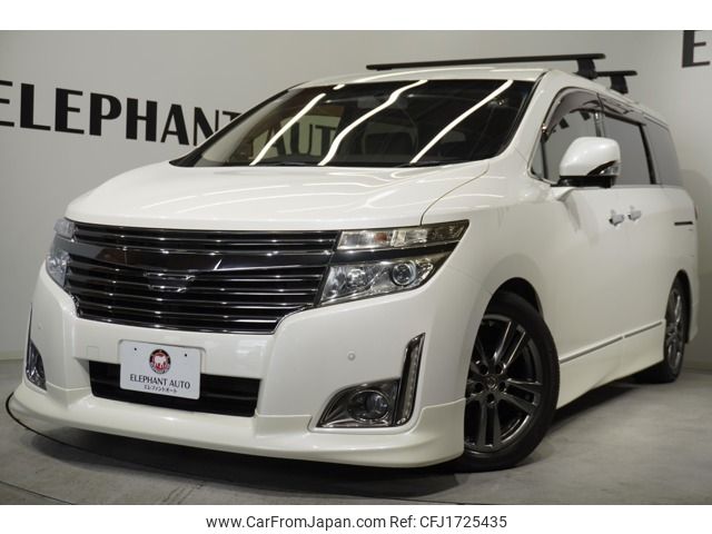 nissan elgrand 2012 CFJ1725435 image 1