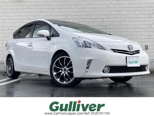 toyota prius-α 2011 -TOYOTA--Prius α DAA-ZVW41W--ZVW41-3010368---TOYOTA--Prius α DAA-ZVW41W--ZVW41-3010368- image 1