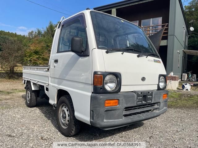 subaru sambar-truck 1992 -SUBARU 【宮崎 480ﾇ2896】--Samber Truck KS4--113070---SUBARU 【宮崎 480ﾇ2896】--Samber Truck KS4--113070- image 1