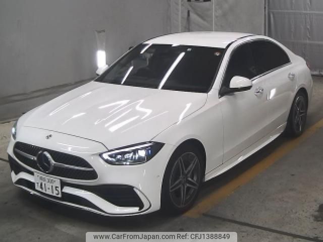 mercedes-benz c-class 2022 quick_quick_3CA-206004C_W1K2060042R05255 image 1