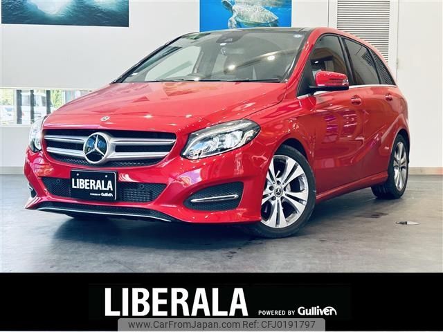 mercedes-benz b-class 2017 -MERCEDES-BENZ--Benz B Class DBA-246242--WDD2462422J465538---MERCEDES-BENZ--Benz B Class DBA-246242--WDD2462422J465538- image 1