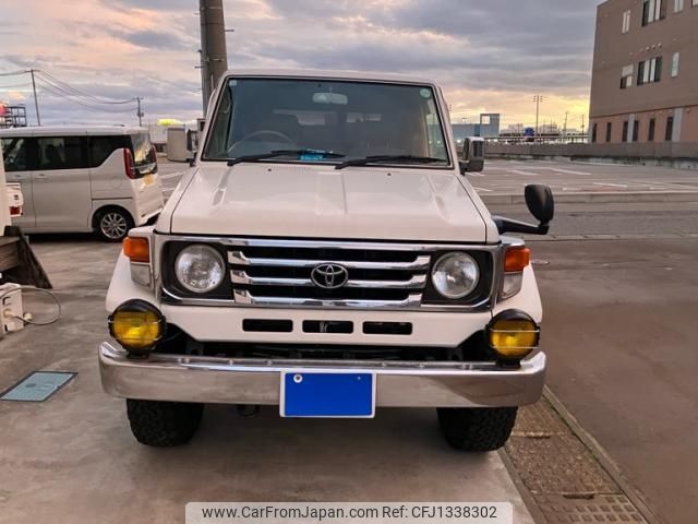 toyota land-cruiser 2000 -TOYOTA--Land Cruiser KG-HZJ76V--HZJ760002394---TOYOTA--Land Cruiser KG-HZJ76V--HZJ760002394- image 1