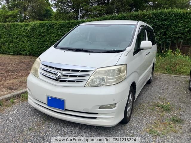 toyota alphard 2007 -TOYOTA--Alphard DBA-ANH10W--ANH10-0168852---TOYOTA--Alphard DBA-ANH10W--ANH10-0168852- image 1