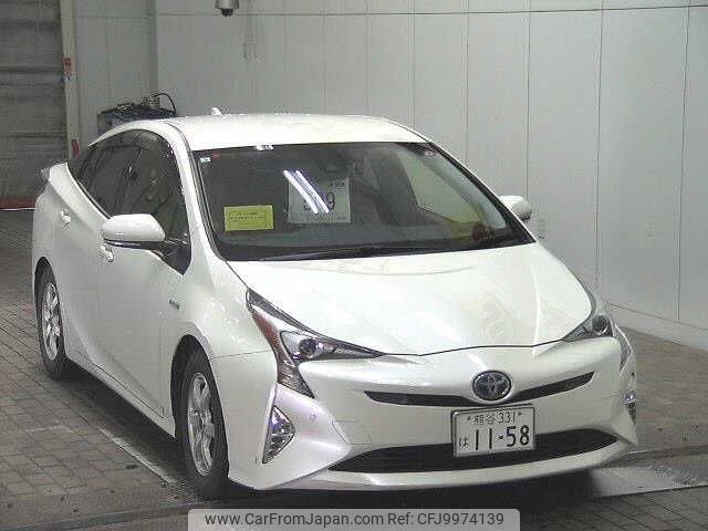 toyota prius 2018 -TOYOTA 【熊谷 331ﾊ1158】--Prius ZVW50--6135405---TOYOTA 【熊谷 331ﾊ1158】--Prius ZVW50--6135405- image 1