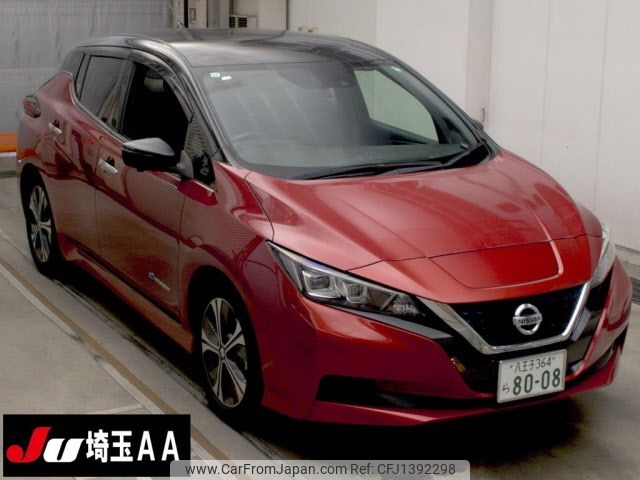 nissan leaf 2019 -NISSAN 【八王子 364ﾗ8008】--Leaf ZE1-066323---NISSAN 【八王子 364ﾗ8008】--Leaf ZE1-066323- image 1