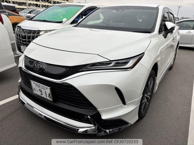 toyota harrier 2022 quick_quick_6BA-MXUA80_MXUA80-0079859 image 1