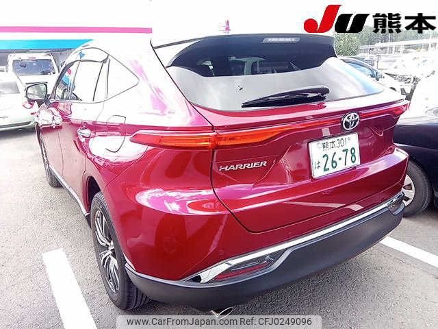 toyota harrier 2020 -TOYOTA 【熊本 301ﾊ2678】--Harrier MXUA80--0001582---TOYOTA 【熊本 301ﾊ2678】--Harrier MXUA80--0001582- image 2