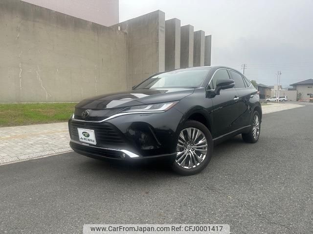 toyota harrier 2021 -TOYOTA 【鳥取 331ﾂ512】--Harrier MXUA80--0059335---TOYOTA 【鳥取 331ﾂ512】--Harrier MXUA80--0059335- image 1