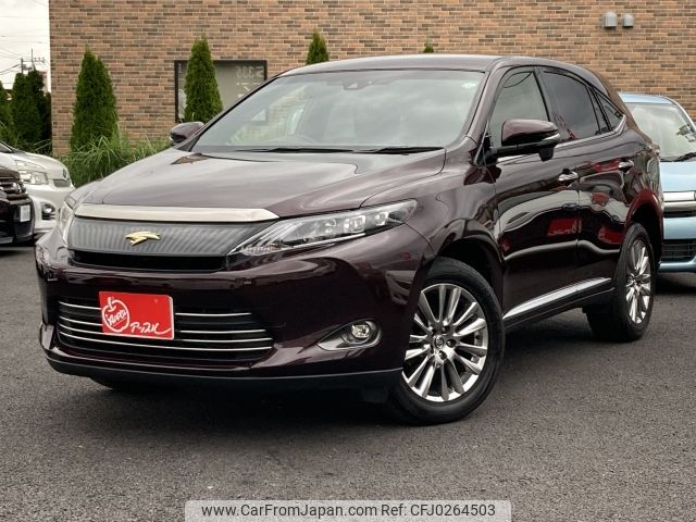 toyota harrier 2015 -TOYOTA--Harrier DBA-ZSU60W--ZSU60-0041595---TOYOTA--Harrier DBA-ZSU60W--ZSU60-0041595- image 1