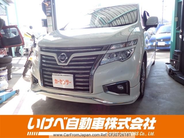 nissan elgrand 2020 -NISSAN--Elgrand DBA-TE52--TE52-130392---NISSAN--Elgrand DBA-TE52--TE52-130392- image 1