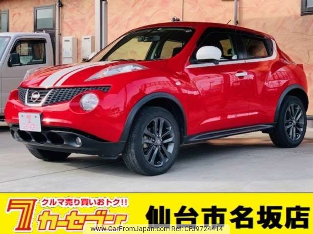 nissan juke 2014 -NISSAN 【仙台 300ﾊ5156】--Juke DBA-YF15--YF15-309575---NISSAN 【仙台 300ﾊ5156】--Juke DBA-YF15--YF15-309575- image 1