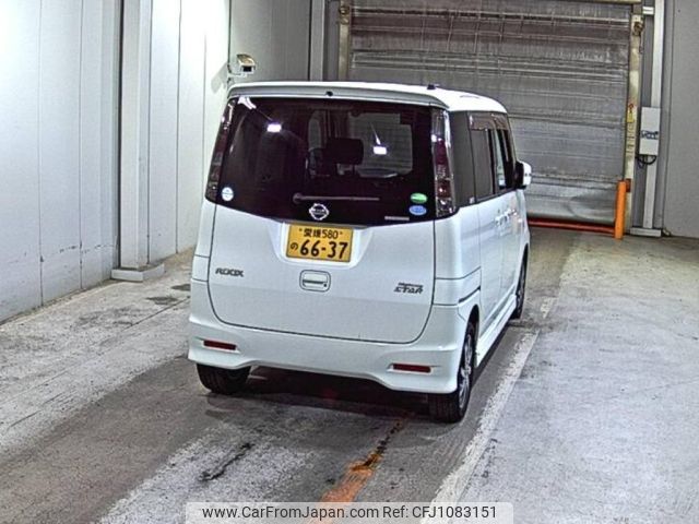 nissan roox 2012 -NISSAN 【愛媛 580の6637】--Roox ML21S--ML21S-577634---NISSAN 【愛媛 580の6637】--Roox ML21S--ML21S-577634- image 2