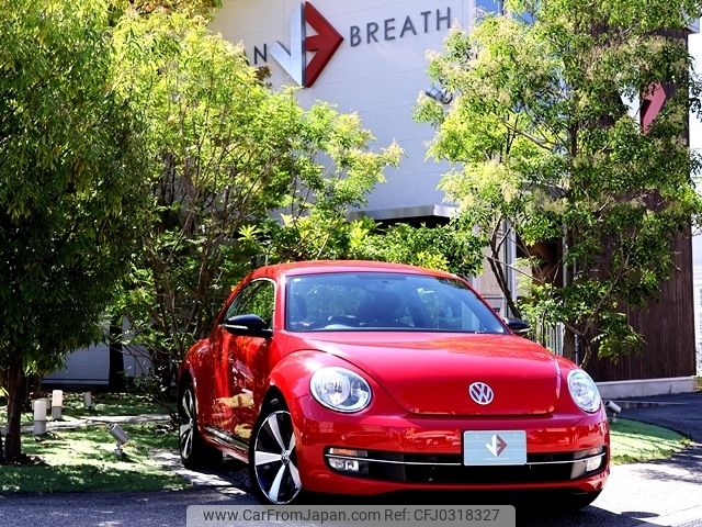 volkswagen the-beetle 2014 -VOLKSWAGEN--VW The Beetle ABA-16CPL--WVWZZZ16ZEM640769---VOLKSWAGEN--VW The Beetle ABA-16CPL--WVWZZZ16ZEM640769- image 1