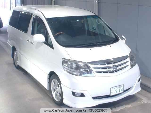 toyota alphard 2008 -TOYOTA 【神戸 332ﾗ914】--Alphard ANH10W--0203639---TOYOTA 【神戸 332ﾗ914】--Alphard ANH10W--0203639- image 1