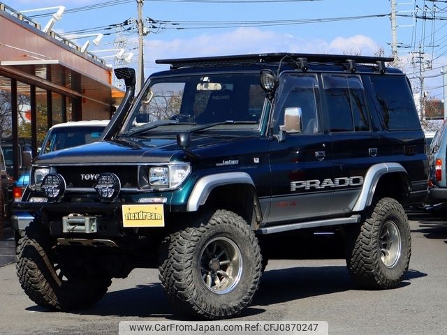 toyota land-cruiser-prado 1993 -TOYOTA--Land Cruiser Prado KZJ78W--KZJ78-0007889---TOYOTA--Land Cruiser Prado KZJ78W--KZJ78-0007889- image 1