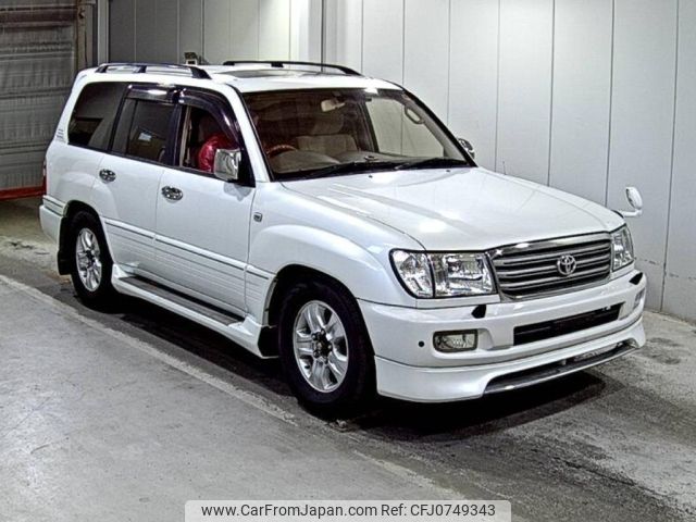 toyota land-cruiser-wagon 2003 -TOYOTA--Land Cruiser Wagon UZJ100W-0142468---TOYOTA--Land Cruiser Wagon UZJ100W-0142468- image 1