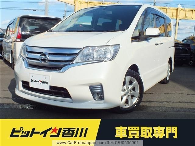 nissan serena 2013 -NISSAN 【香川 300ﾜ3928】--Serena HFC26--149395---NISSAN 【香川 300ﾜ3928】--Serena HFC26--149395- image 1