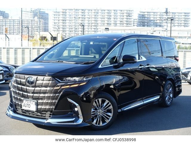 toyota alphard 2023 -TOYOTA--Alphard 6AA-AAHH40W--AAHH40-4000428---TOYOTA--Alphard 6AA-AAHH40W--AAHH40-4000428- image 1