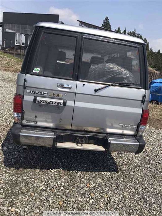 1991 Toyota Land Cruiser Prado Q-LJ78G 4WD - Car Price $5,999