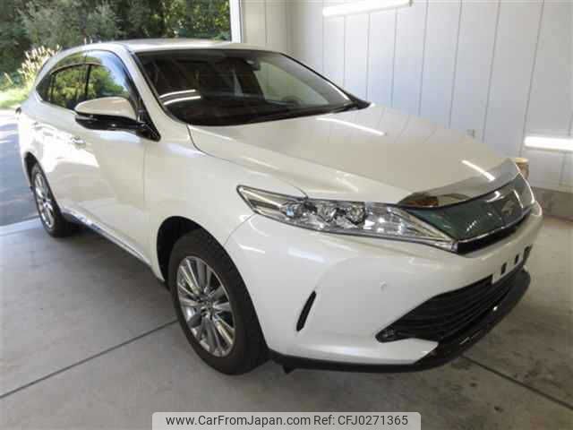 toyota harrier 2017 -TOYOTA--Harrier ZSU65W--0027002---TOYOTA--Harrier ZSU65W--0027002- image 1