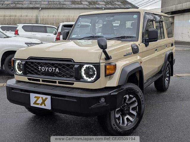 toyota land-cruiser-wagon 2024 -TOYOTA--Land Cruiser Wagon 3DA-GDJ76W--GDJ76-1005***---TOYOTA--Land Cruiser Wagon 3DA-GDJ76W--GDJ76-1005***- image 1