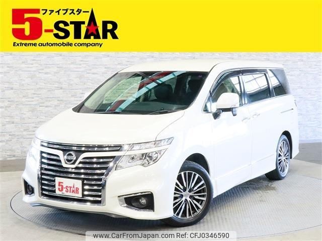 nissan elgrand 2014 -NISSAN--Elgrand DBA-TE52--TE52-075225---NISSAN--Elgrand DBA-TE52--TE52-075225- image 1