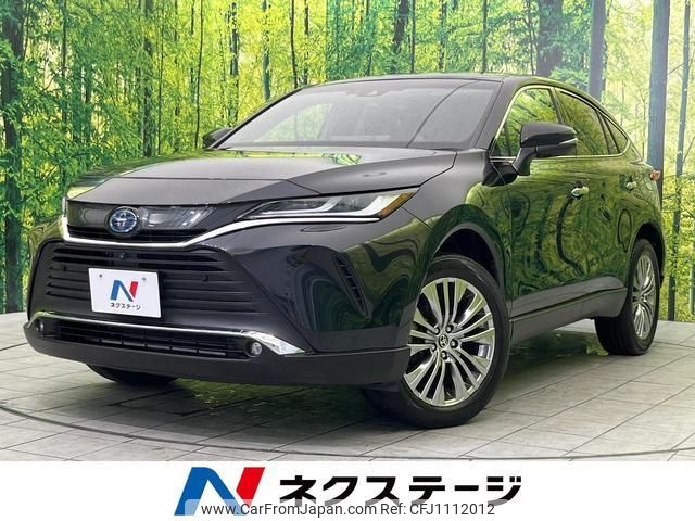 toyota harrier-hybrid 2022 quick_quick_AXUH80_AXUH80-0043617 image 1