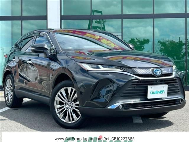 toyota harrier 2021 -TOYOTA--Harrier 6AA-AXUH80--AXUH80-0022406---TOYOTA--Harrier 6AA-AXUH80--AXUH80-0022406- image 1