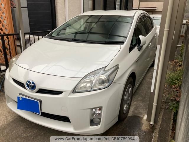 toyota prius 2010 -TOYOTA--Prius DAA-ZVW30--ZVW30-1261175---TOYOTA--Prius DAA-ZVW30--ZVW30-1261175- image 2