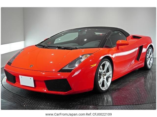 lamborghini gallardo-spyder 2006 quick_quick_GH-JFGE12_ZHWGE22T37LA04226 image 1