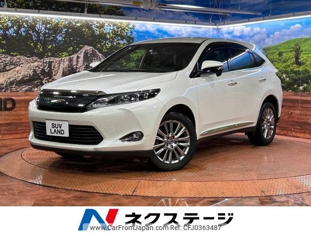 toyota harrier 2017 -TOYOTA--Harrier DBA-ZSU60W--ZSU60-0025297---TOYOTA--Harrier DBA-ZSU60W--ZSU60-0025297- image 1