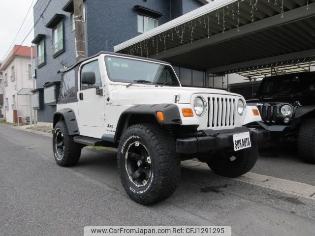 jeep wrangler 2003 quick_quick_TJ40S_1J4F449S73P320352 image 1