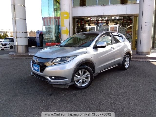 honda vezel 2014 -HONDA--VEZEL DAA-RU4--RU4-1005080---HONDA--VEZEL DAA-RU4--RU4-1005080- image 1