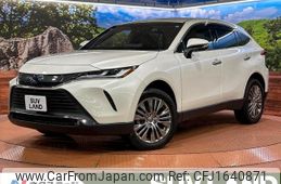 toyota harrier-hybrid 2020 CFJ1640871