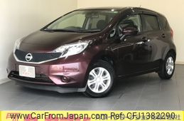 nissan note 2016 CFJ1382290